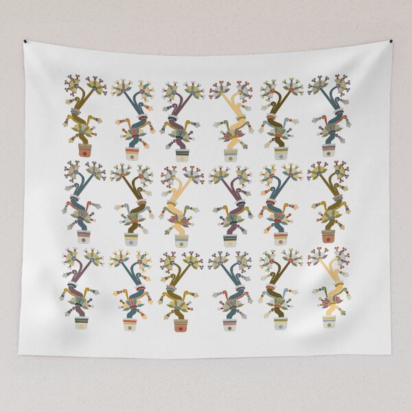 Item preview, Aztec Ikebana "precolumbian 30" designed and sold by vincentbiollaz.