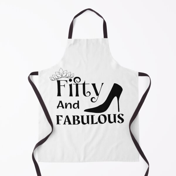 Item preview, Fifty and Fabulous Funny Black 50th Birthday Party Design designed and sold by NishiiAgrawal.