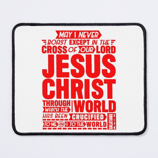 Item preview, Galatians 6:14 designed and sold by plushism.