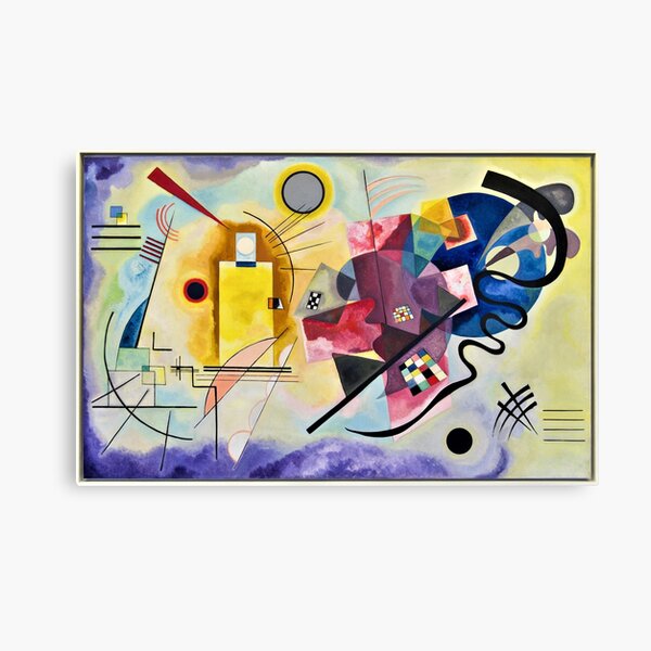 Item preview, Wassily Kandinsky "Yellow-Red-Blue" designed and sold by lava-girl.