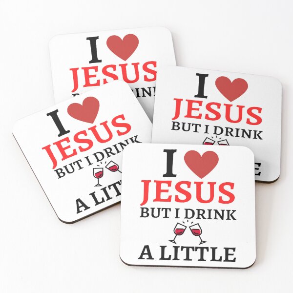 Item preview, I Love Jesus But I Drink A Little designed and sold by NxtLvlDsgns.