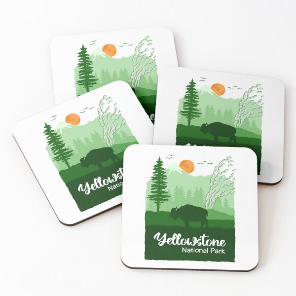 Item preview, Yellowstone National Park Nature designed and sold by ethnicdrawing.