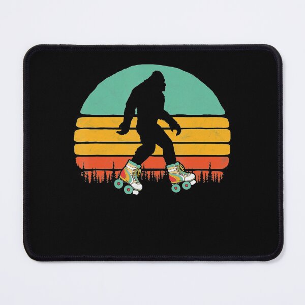 Item preview, Retro Bigfoot Roller Skating Sasquatch 80s Skater designed and sold by ReneBurkhardt.