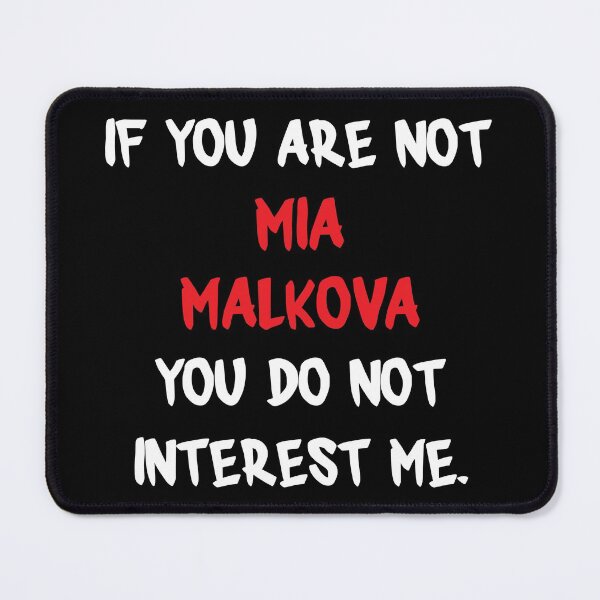 Item preview, If you are not - Mia Malkova designed and sold by 2Girls1Shirt.
