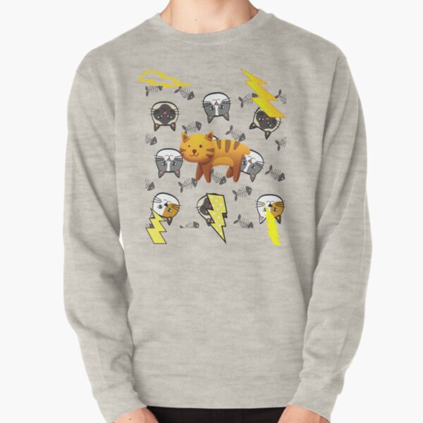cat lightning sweater