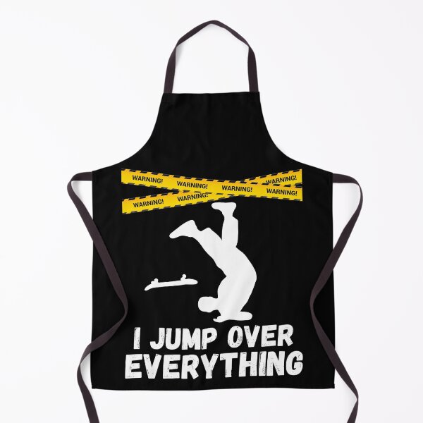 Item preview, I Jump Over Everything - Funny Skateboard Skate Gift print designed and sold by theodoros20.
