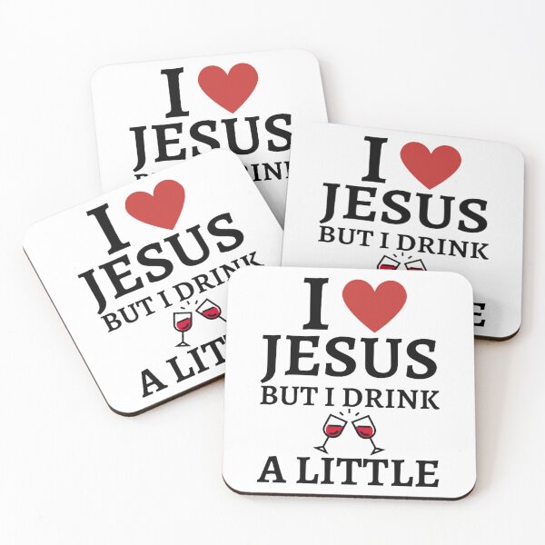 Item preview, I Love Jesus But I Drink A Little designed and sold by NxtLvlDsgns.