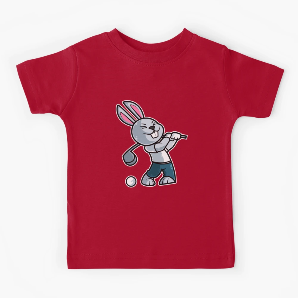 Rabbit Golf Player Golfer Golfing Funny Kids Boys product