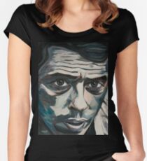 Ne ich Quitte Pas Tailliertes Rundhals-Shirt