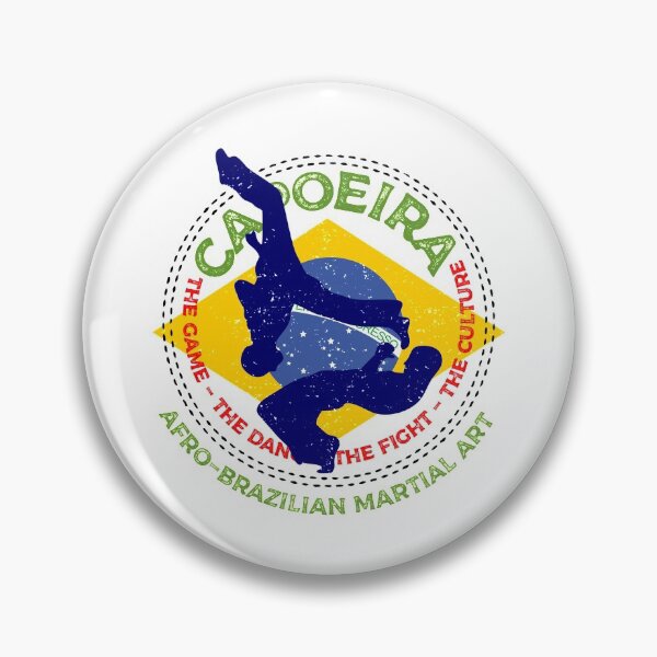 Item preview, Capoeira Afro-Brazilian Martial Art Culture Emblem  designed and sold by Studio729.