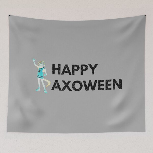 Item preview, happy axoween - character text  designed and sold by nasani.
