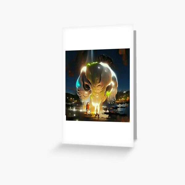 100Circles #58 - Intrusion Greeting Card