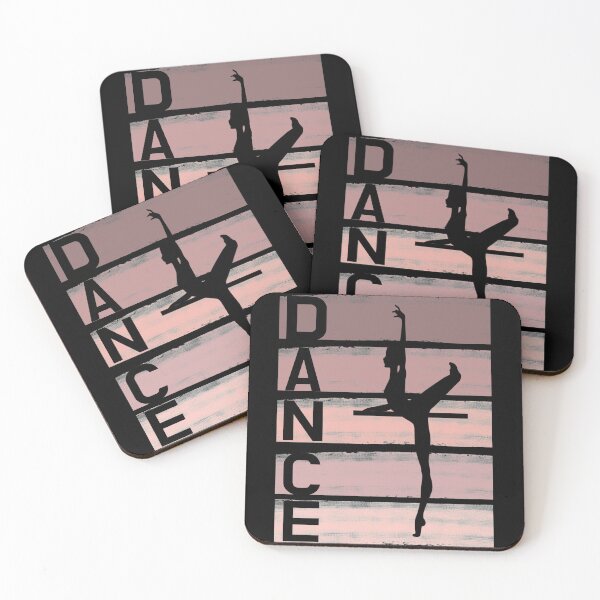 Item preview, dusty rose, retro dance design designed and sold by reka88.