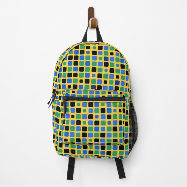Item preview, geometric abstract Multicolor Square Pattern-by ABATKOK designed and sold by abatkok.