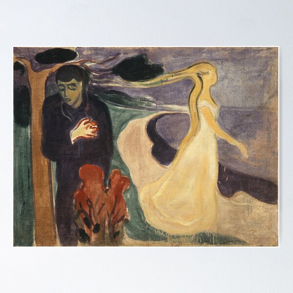 Item preview, Edvard Munch - Separation - BigArt designed and sold by BigArt.