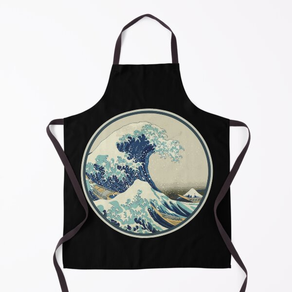 Item preview, Kanagawa circle Hokusai Big Wave designed and sold by T-paw.