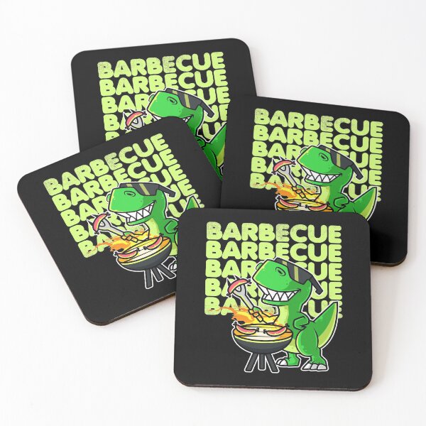 Item preview, Cool Dinosaur Tyrannosaurus Cooking Sausages Barbecue BBQ product designed and sold by theodoros20.