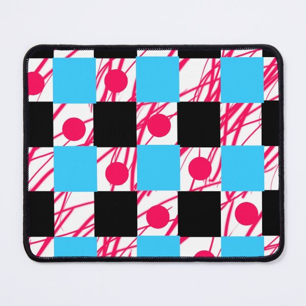 Item preview, Geometric Checkered Abstract Pattern designed and sold by Nisha Prabhu.