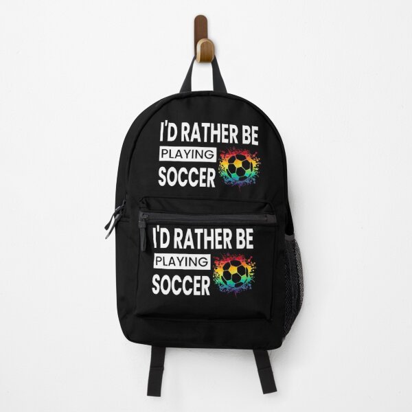 Item preview, I'd Rather Be Playing Soccer designed and sold by ZiesMerch.