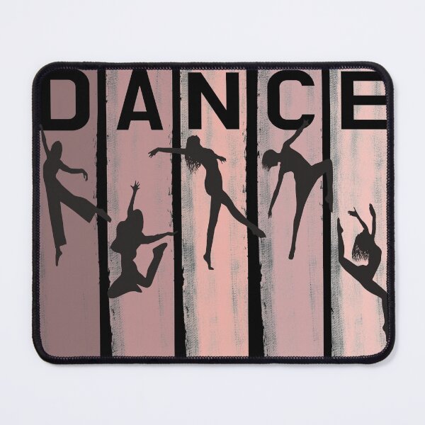 Item preview, dusty rose, retro dance design designed and sold by reka88.