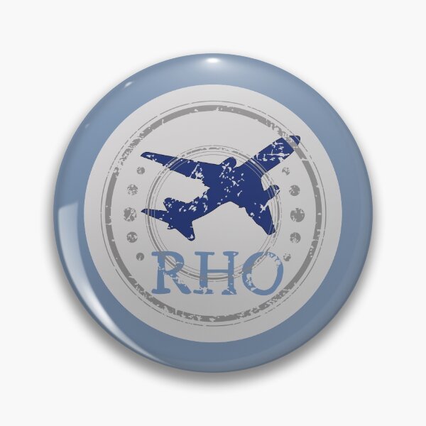 Aperçu de l'œuvre Aéroport international de l'île de Rhodes RHO Grèce créée et vendue par Monkeywell.