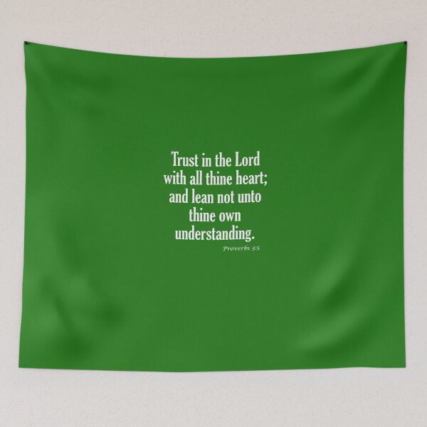 Item preview, Trust In The Lord With All Thine Heart Proverbs 3:5 designed and sold by AlwaysAwesome.