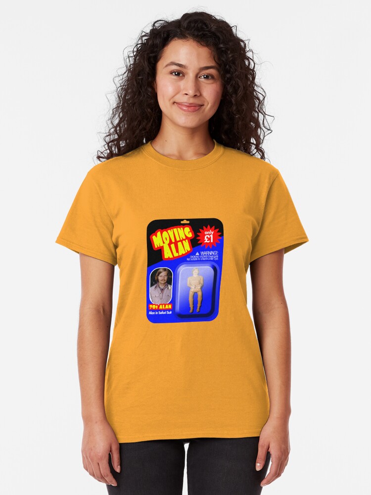 Alternate view of Moving Alan. 70s Alan Classic T-Shirt