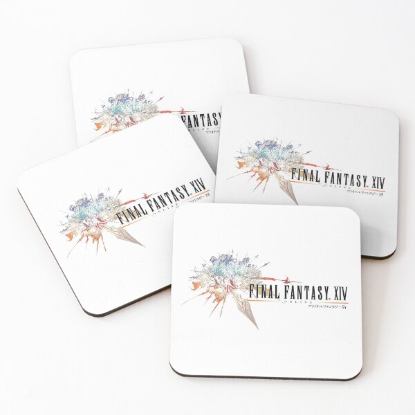 Item preview, Final Fantasy XIV Logo designed and sold by rhodry.