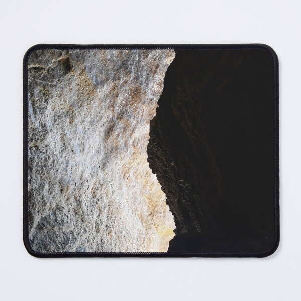 Item preview, Beach Sandstone Yin and Yang Sunlit and in Shadow Coastal Cave Entrance designed and sold by Beachy.