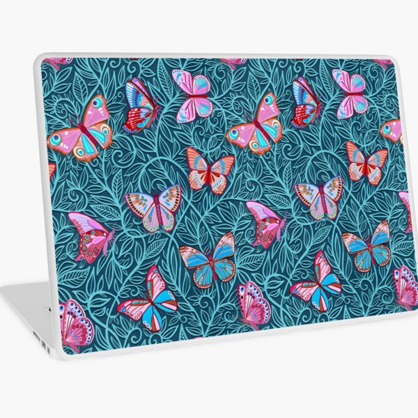 Item preview, Papillon Art Nouveau en Rose et Bleu designed and sold by micklyn.