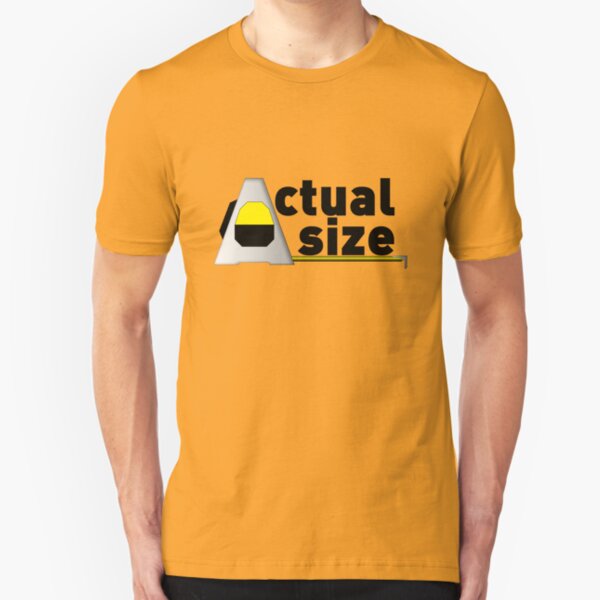 Actual Size Slim Fit T-Shirt