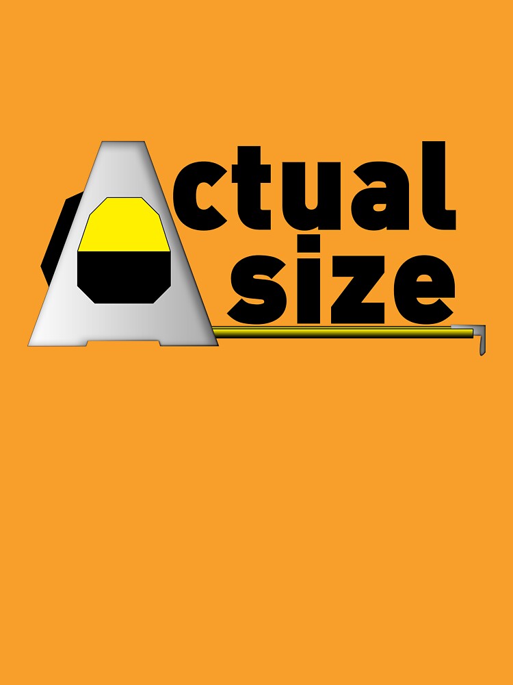 Actual Size by brianftang