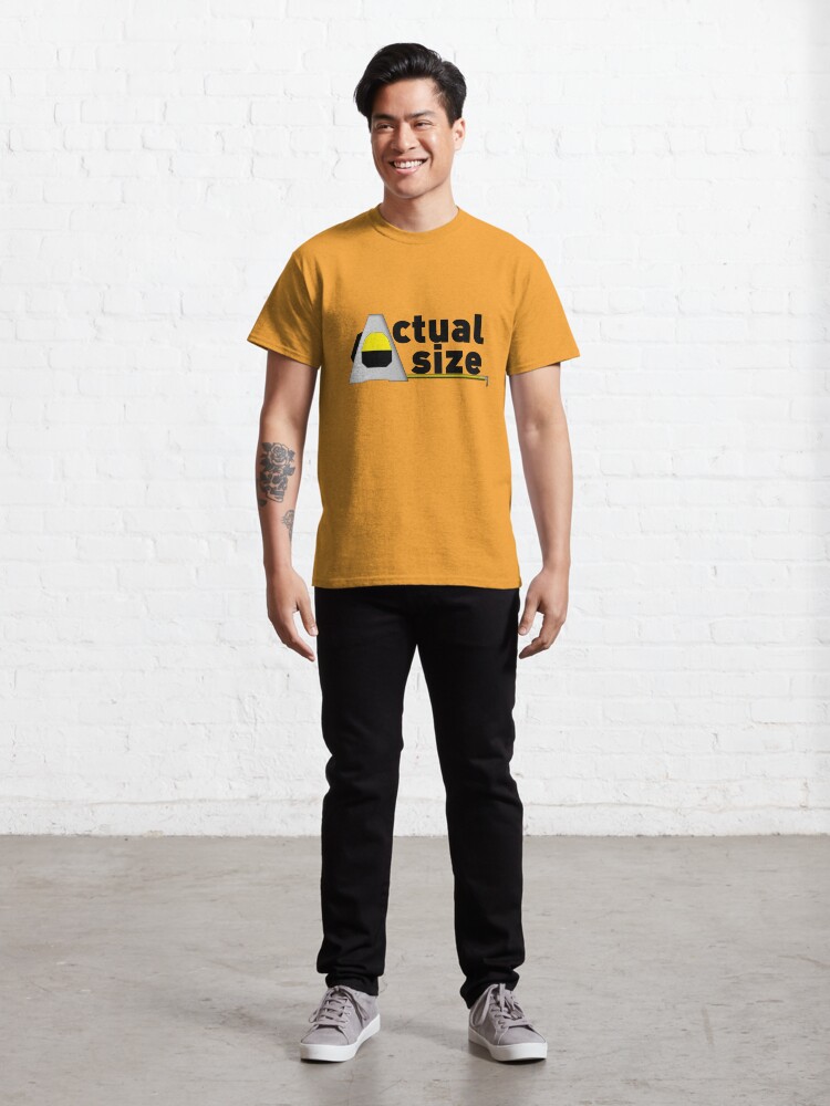 Alternate view of Actual Size Classic T-Shirt
