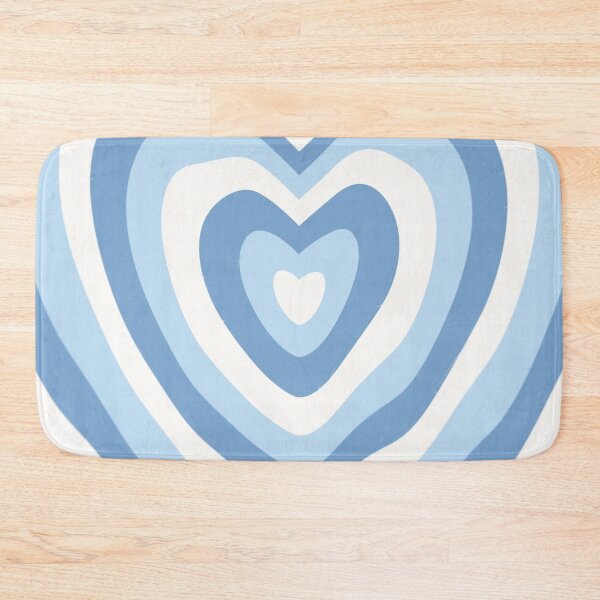 Item preview, Trandy wavy blue heart. designed and sold by Violonchella.