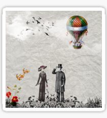 Love Retro Sticker