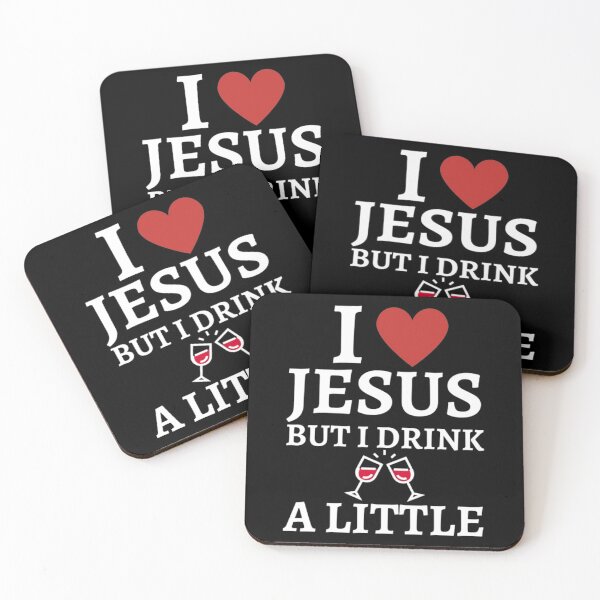 Item preview, I Love Jesus But I Drink A Little designed and sold by NxtLvlDsgns.
