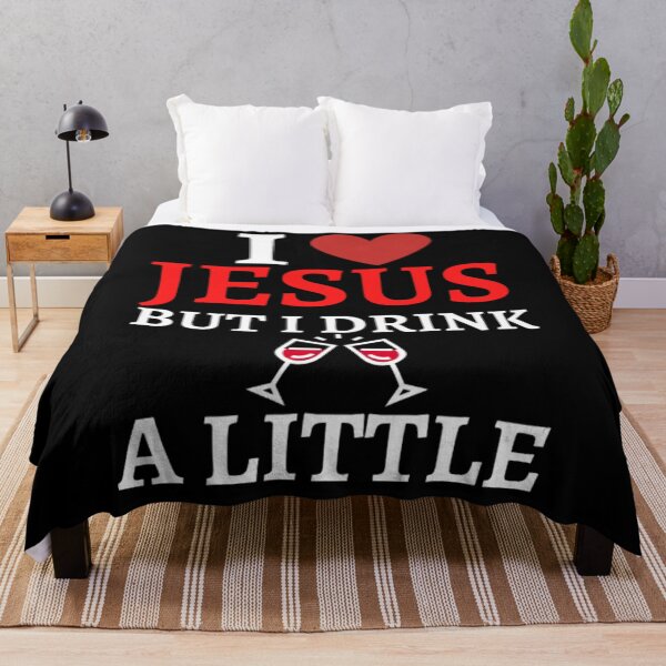 Item preview, I Love Jesus But I Drink A Little designed and sold by NxtLvlDsgns.