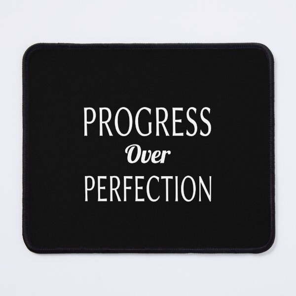 Item preview, Progress Over Perfection - Motivation - Saying designed and sold by AsmArt-co.