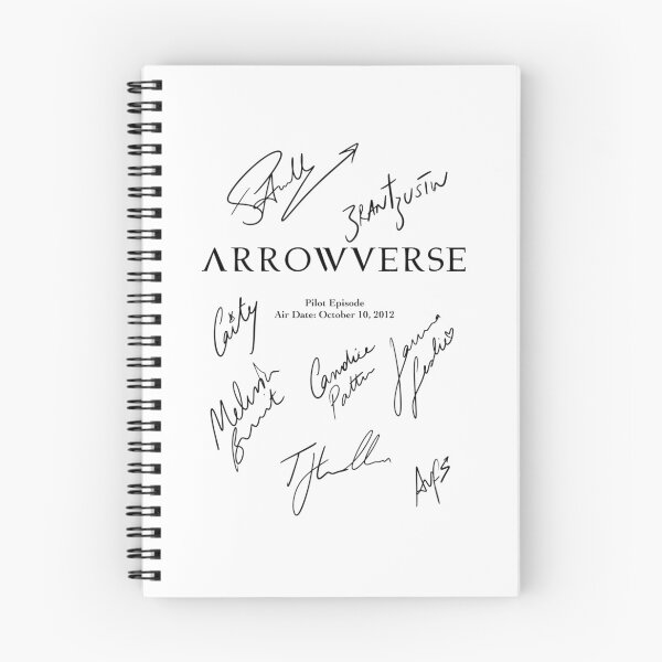 Aperçu de l'œuvre Conception du scénario d'Arrowverse créée et vendue par MoopMerch.