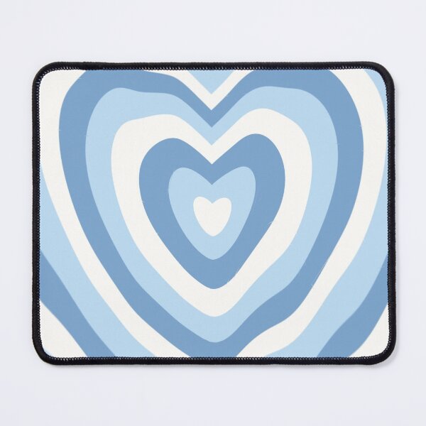Item preview, Trandy wavy blue heart. designed and sold by Violonchella.