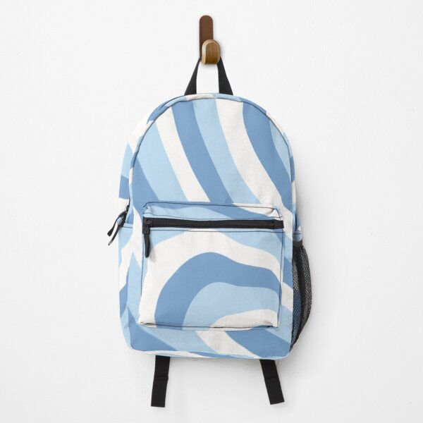 Item preview, Trandy wavy blue heart. designed and sold by Violonchella.