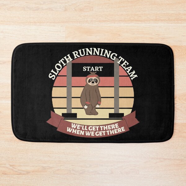 Item preview, Sloth Running Team Fitness Marathon  designed and sold by Orchyd.
