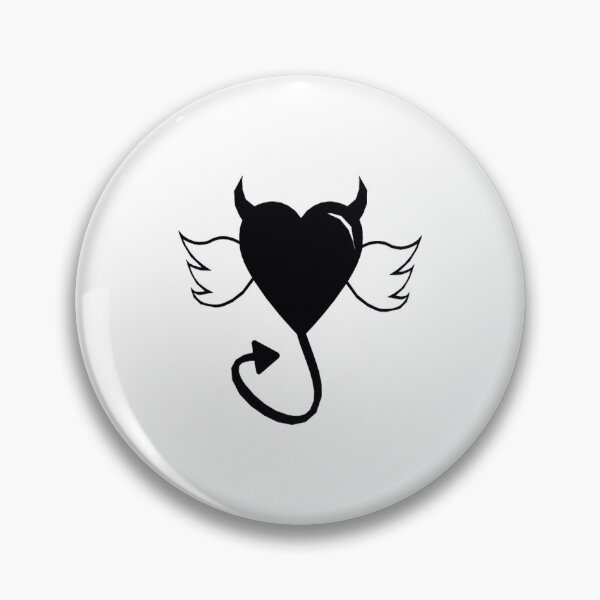 Item preview, Devil Heart With Wings - special halloween design designed and sold by mooys.