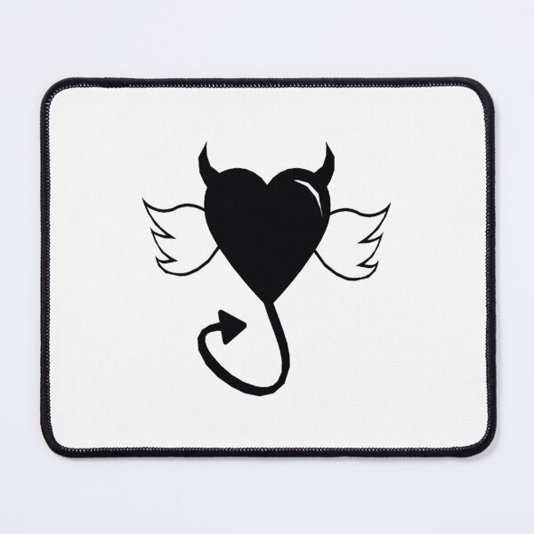 Item preview, Devil Heart With Wings - special halloween design designed and sold by mooys.