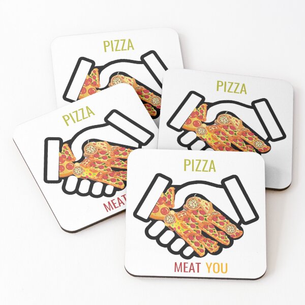 Item preview, My Favorite Color is Pizza ~ Pizza Meat You//Funny Slogan Quote designed and sold by haRexia.