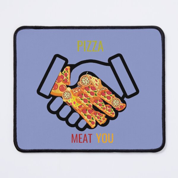 Item preview, My Favorite Color is Pizza ~ Pizza Meat You//Funny Slogan Quote designed and sold by haRexia.