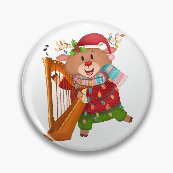 Item preview, Harpy Christmas designed and sold by cisviolin.