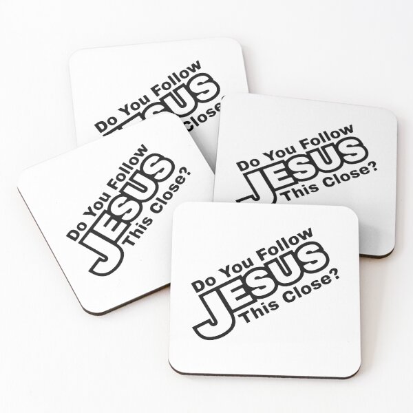 Item preview, Do You Follow Jesus This Close? - Jesus Closely Car Decal Magnet designed and sold by Raminovitch.