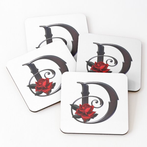 Item preview,  Floral alphabet, letter D designed and sold by Adbor-Tb.