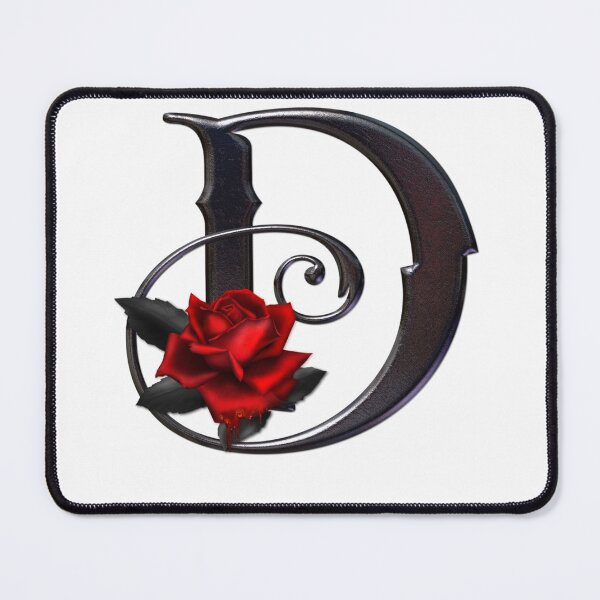 Item preview,  Floral alphabet, letter D designed and sold by Adbor-Tb.